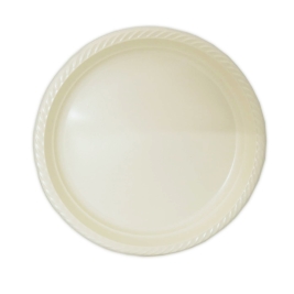 צלחת גדולה קרם 20 יח' (1/50)