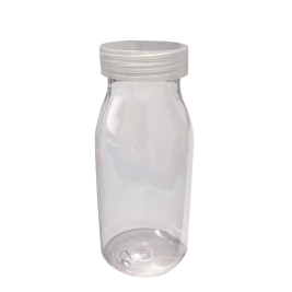 צנצנת בקבוק פלסטי 200 מ"ל ק.5 ג.12/ 6 יח' 19056 דקל