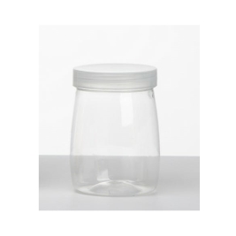 צנצנת פלסטיק ק.5.5 ג.8 ס"מ 12 יחי' 17201 דקל