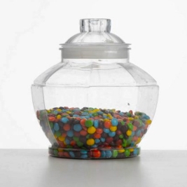 קופסה לקפה+מכסה קריסטלי 7999/7998 (1/80)