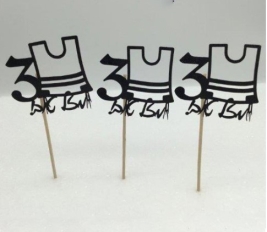 קיסם ציצית+3 שחור 8 יחי' 1660 אורגנזה