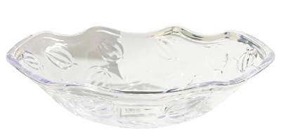 קערה אובלית קשיחה