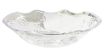 קערה אובלית קשיחה