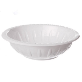 קערה לסלט לבן 10 יח' (1/30)