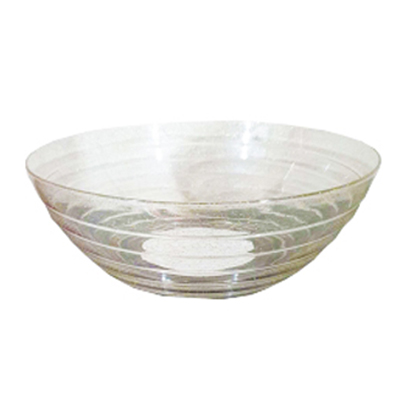 קערת פסים נצנץ זהב