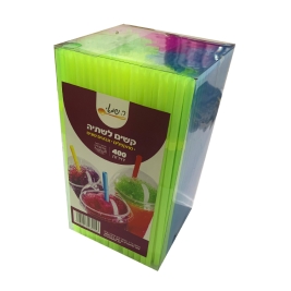 קש 400 יחידות מתקפל צבעוני  (1/25)