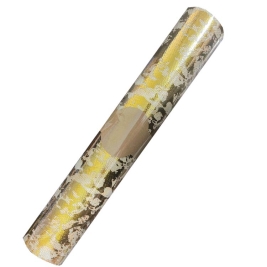 ראנר פשתן קרם מוכתם זהב 36 ס"מ 3Y 6801-2 אורגנזה