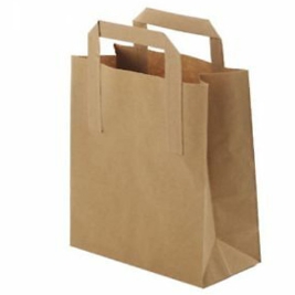 שקיות נייר גדולות 32/38/17 ס"מ 250 יחי'  S.O.S