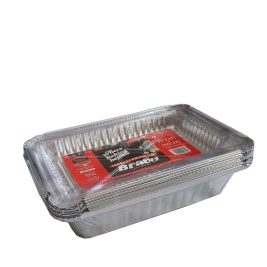 תבנית מלבן עם מכסה שקוף