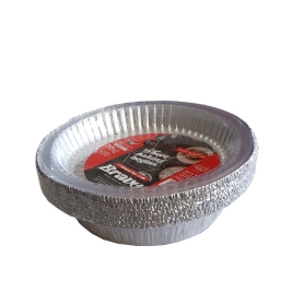 תבנית עגולה עם מכסה שקוף